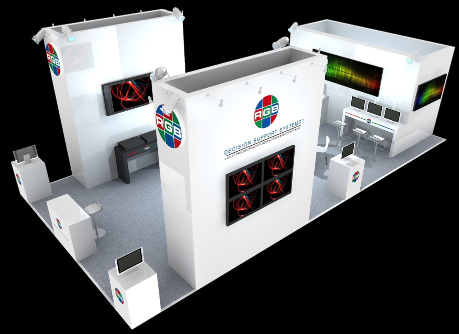 Professional Exhibition Stand Design and Construction Services for BIRTV Beijing