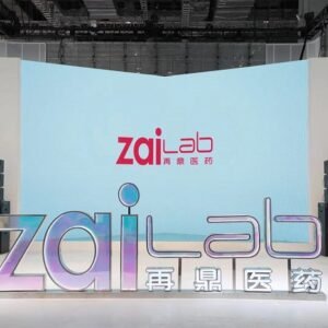 zai Lab exhibition stand construction in ciie