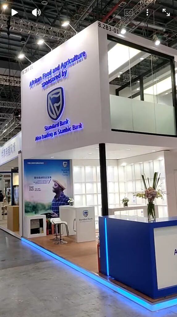 double deck exhibition stand construction in china