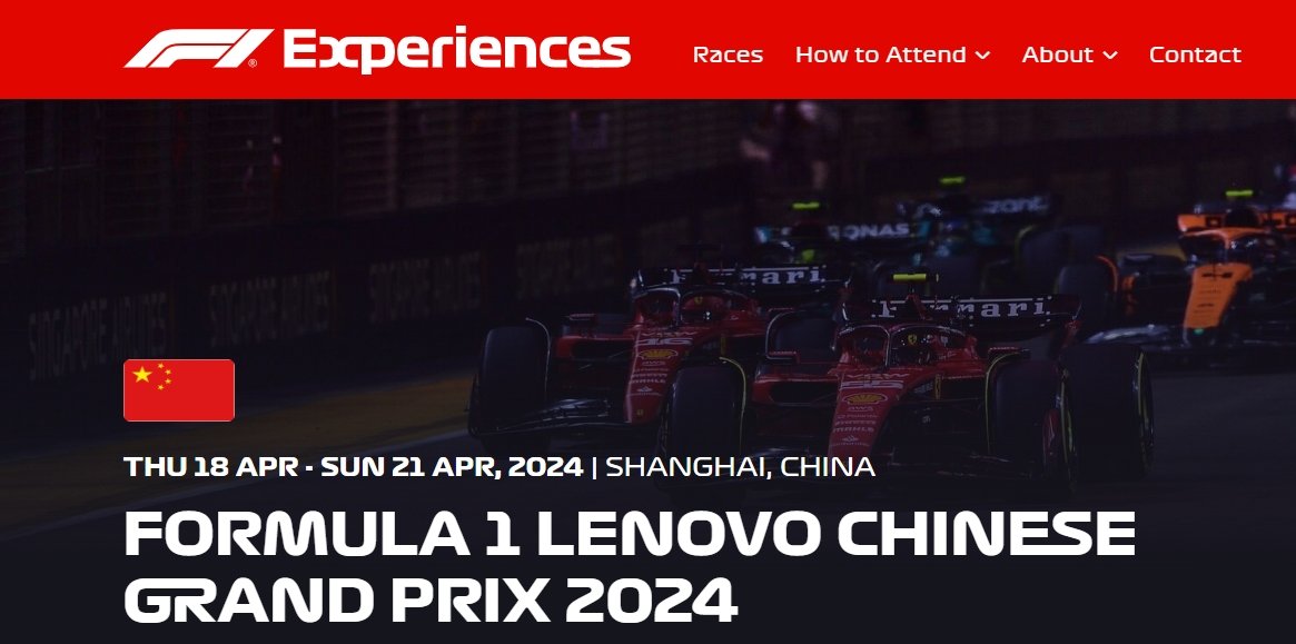 FORMULA 1 LENOVO CHINESE GRAND PRIX 2024