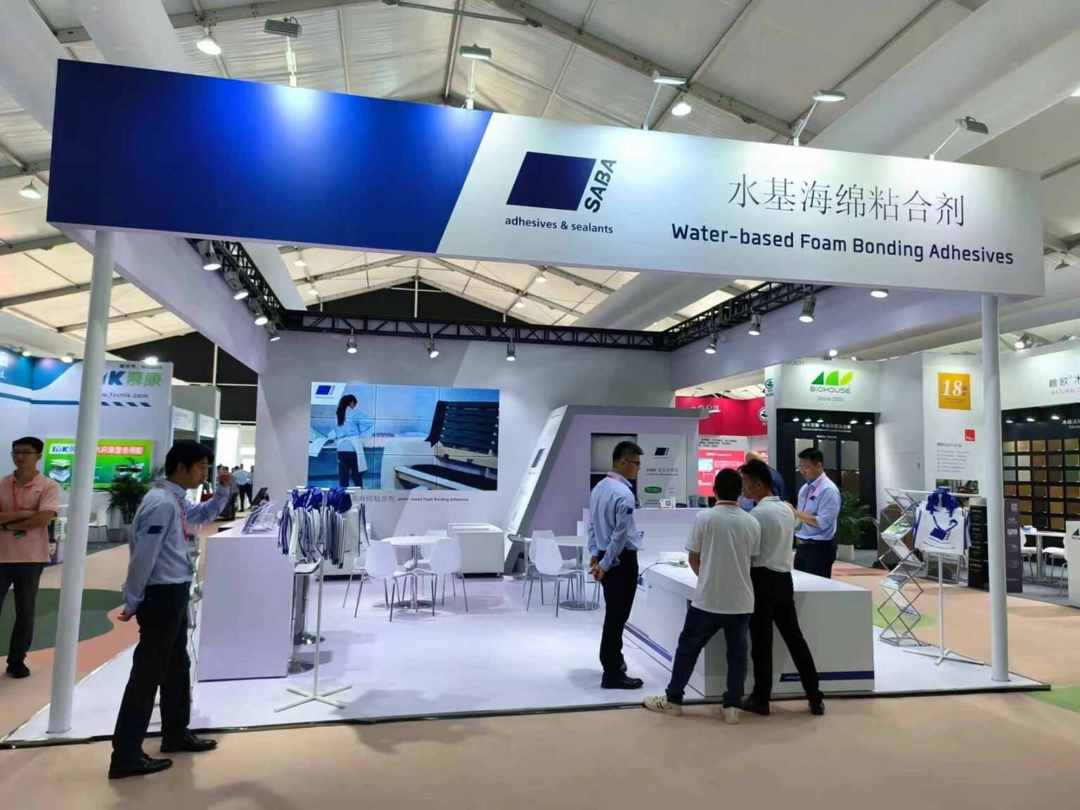SABA AT FMC CHINA shanghai exhibition stand construction
