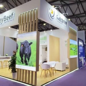 Uruguay beef at FHC Exhibition stand constrution