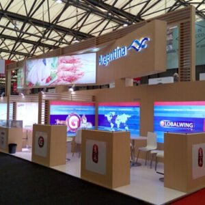 argentina pavilion expo stand construction in Sial China shanghai