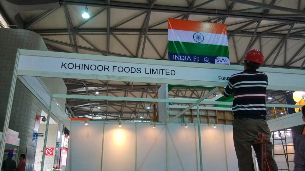 india pavilion expo stand construction in sial china shanghai