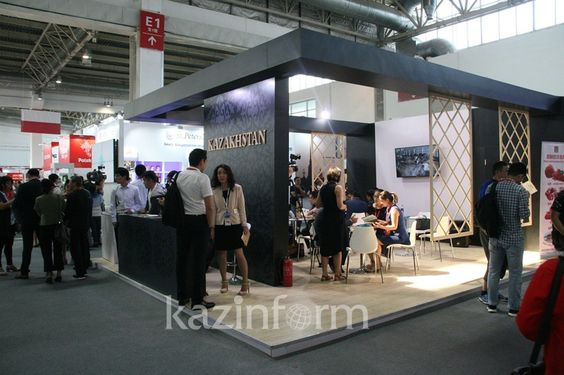 kazakhstan pavilion expo stand construction in aguafood beijing