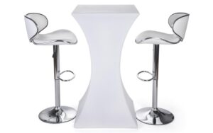 Square LED Cocktail Table Set