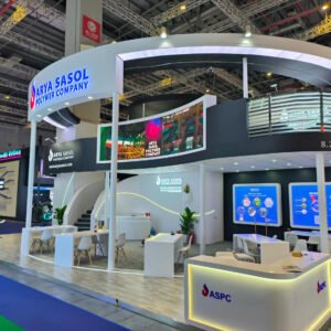 Strategic exhibition booth design for Chinaplas 2026 at the Shanghai National Exhibition Center