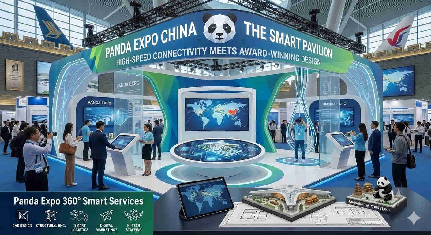The Smart Pavilion: How Panda Expo China Integrates High-Speed Connectivity with Award-Winning Stand Design