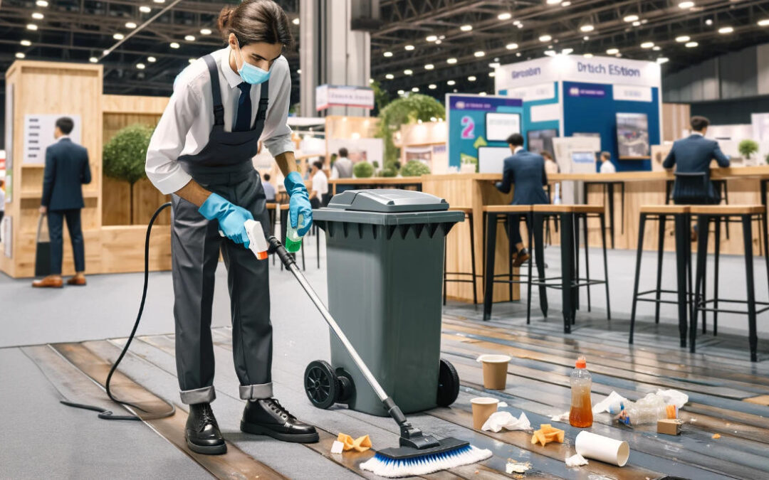 Pristine Presence: Professional Exhibition Cleaning Services by Panda Expo China