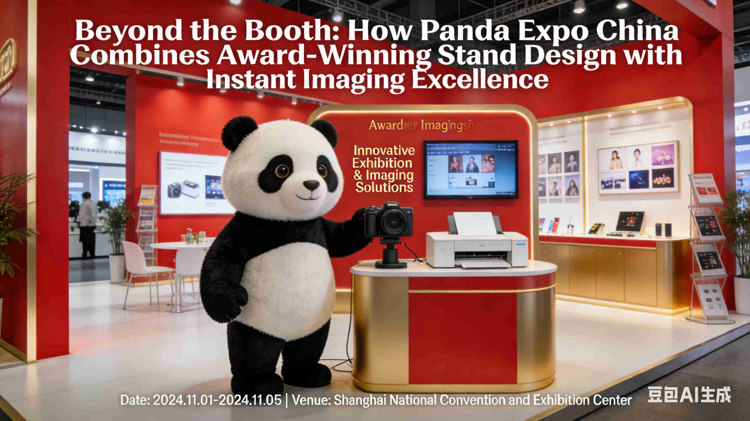 Beyond the Booth: How Panda Expo China Combines Award-Winning Stand Design with Instant Imaging Excellence